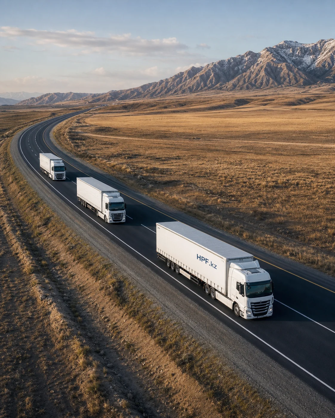 Central Asian cross-border road operation